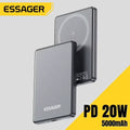 Power Bank Magnético 5000mAh – Carga Inalámbrica Rápida para iPhone