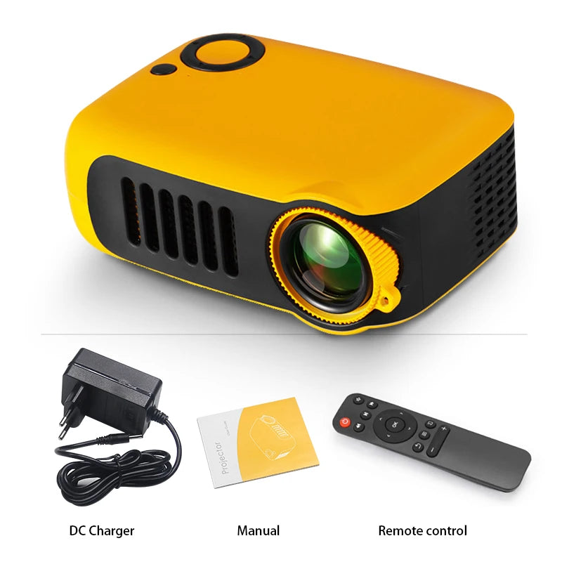 Mini Proyector Portátil HD 1080P – Convierte tu Casa en Cine en Segundos 🎬