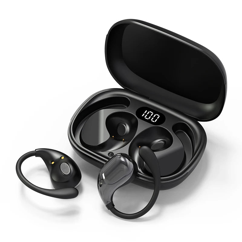Audífonos Bluetooth Deportivos 5.4 – Ajuste Seguro y Sonido HD