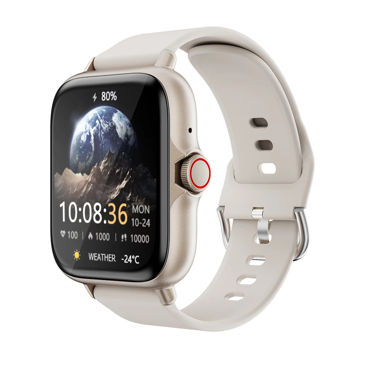 Smartwatch Deportivo Resistente al Agua – Llamadas, Mensajes y Monitoreo de Salud