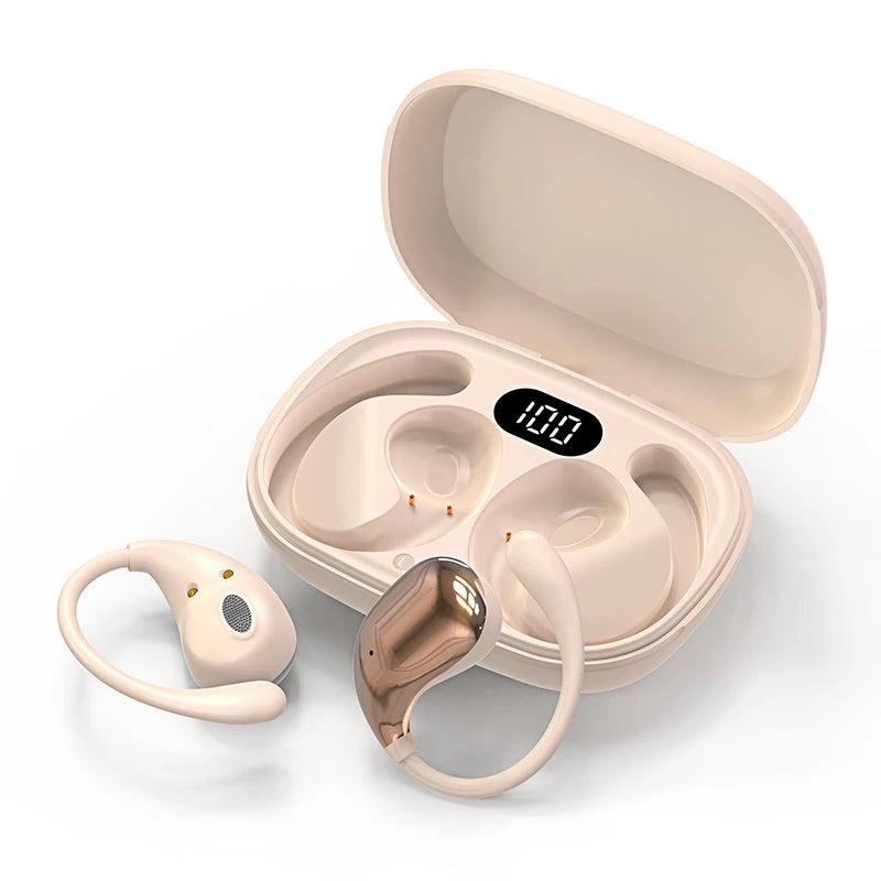 Audífonos Bluetooth Deportivos 5.4 – Ajuste Seguro y Sonido HD