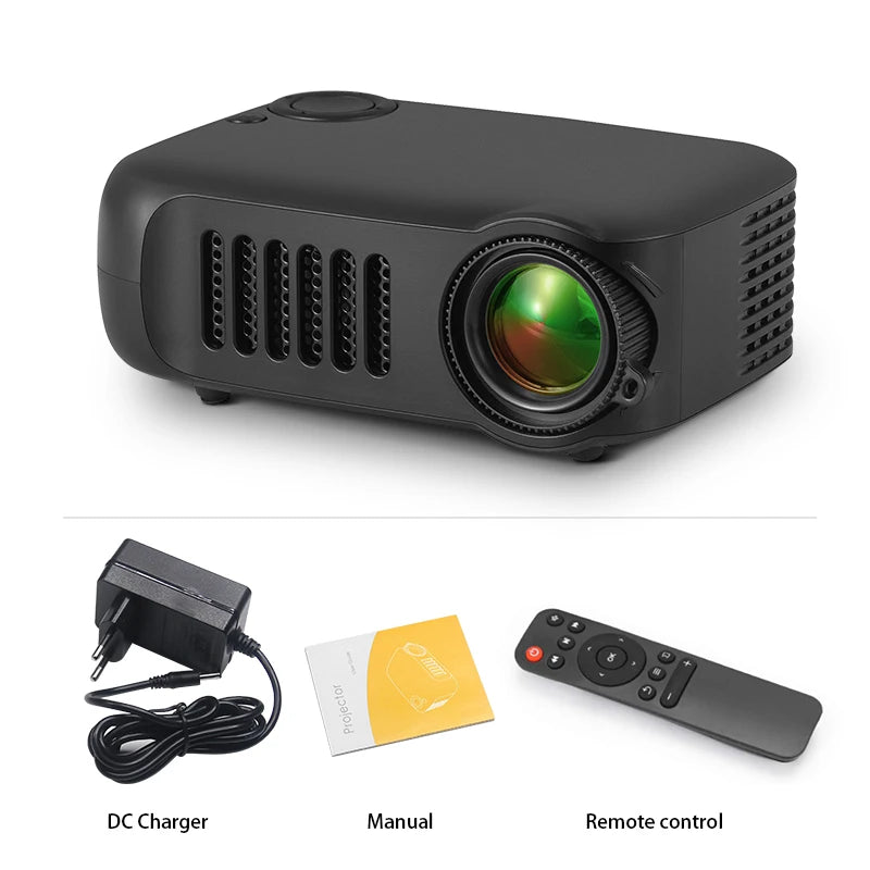 Mini Proyector Portátil HD 1080P – Convierte tu Casa en Cine en Segundos 🎬