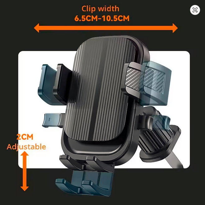 Soporte Magnético para Celular 360° – Olvídate de que se caiga al manejar